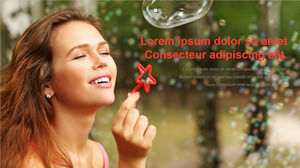 調査報告書のPowerPointテンプレート