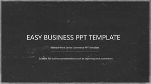Easy business PowerPoint Templates for free download