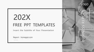 Workplace Year-End Summary PowerPoint Templates