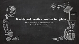 Szablon PowerPoint w stylu tablicy