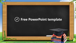 卒業回答ユニバーサルPowerPointのテンプレート