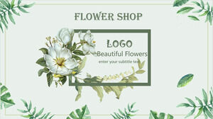 Schöne Blumen Powerpoint-Vorlagen