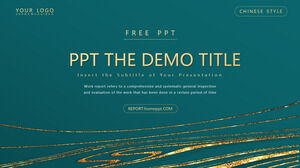 Courbe d'or Modèles PowerPoint