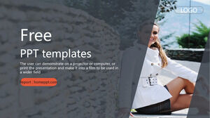 Șabloane PowerPoint de afaceri zâmbitoare