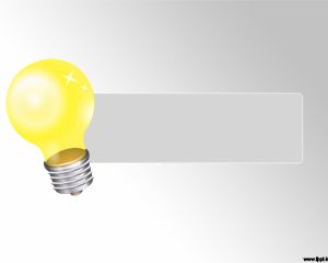 Lightbulb Powerpoint Template