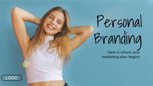 เทมเพลต PowerPoint การสร้างแบรนด์ส่วนบุคคล