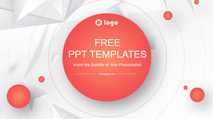 Modelli di PowerPoint per affari creativi a punti