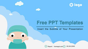 醫院運營報告PowerPoint模板