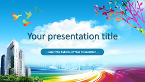 قالب بوربوينت رائع لأعمال عيد الشكر