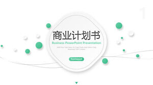 ดาวน์โหลดเทมเพลต PPT ของแผนธุรกิจไมโครสามมิติที่เรียบง่ายและสดใหม่