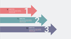 Treppen-Stufen-Pfeil-PowerPoint-Vorlagen