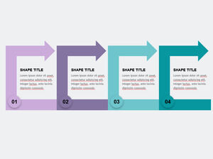 影响-进度-角-箭头-PowerPoint-模板