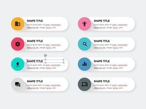 Circle-Shadow-List-PowerPoint-템플릿