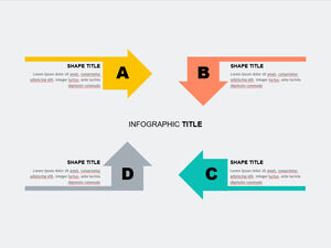 Circulație-Săgeată-Bară-Șabloane-PowerPoint