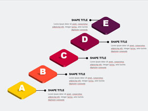 خطوة لوحة قوالب بوربوينت