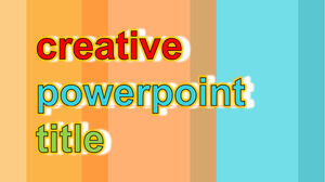 garis-warna-judul-powerpoint-templat
