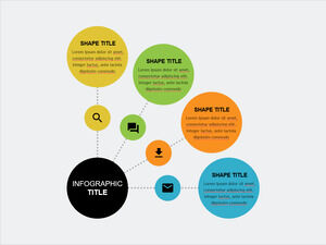 Verknüpfte-Unterpunkte-PowerPoint-Vorlagen