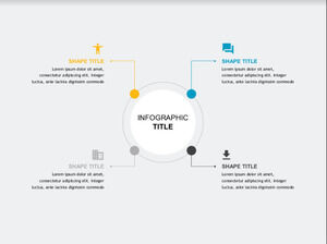 Modelos de vários itens lineares do PowerPoint