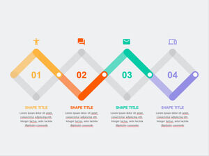 Zigzag-Square-Chain-PowerPoint-Templates