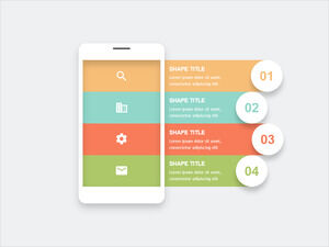 스마트폰-내부 목록-파워포인트-템플릿