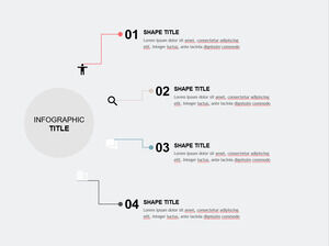 円グラフの説明 - パワーポイント。