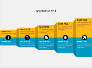 Zwiększenie-krok-rewolucja-szablony PowerPoint