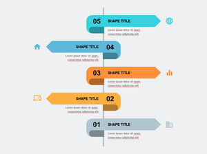 Dikey-İşaret-PowerPoint-Şablonları