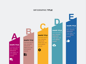 Artış-Trapezium-PowerPoint-Şablonları