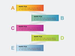 قوالب باور بوينت متعرجة نقطة رسالة