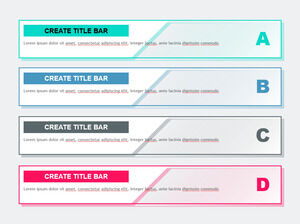 Title-Bar-Box-PowerPoint-テンプレート