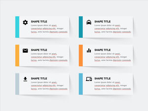 Modèles Post-PowerPoint Simples