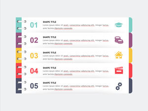 Spring-Note-List-PowerPoint-Şablon