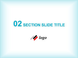 Świeże miękkie kolory szablonów PowerPoint