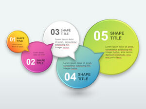 Balloon-Connection-PowerPoint-テンプレート