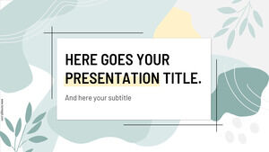 Julia, soyut şekiller slayt teması.