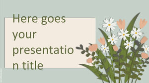 قالب Vivian Free Spring لشرائح Google أو عروض PowerPoint التقديمية