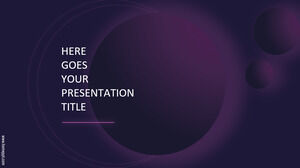 Szablon Wake Free Modern dla Prezentacji Google lub programu PowerPoint