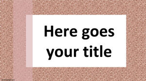 Destellos, diapositivas de papel digital brillante.