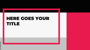 Modello gratuito Robinson per Presentazioni Google o PowerPoint