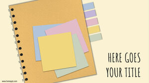 قالب سجل القصاصات المجاني لشرائح Google و PowerPoint