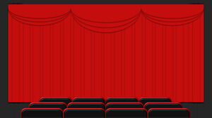 用於 Google 幻燈片或 PowerPoint 的赫本免費模板