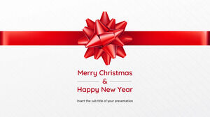 การออกแบบการนำเสนอกล่องของขวัญสำหรับธีม Google Slides และเทมเพลต PowerPoint