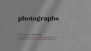 Fotografie Design di presentazione gratuito per il tema Presentazioni Google e modello PowerPoint