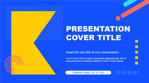 Template PowerPoint gratis dan tema Google Slides untuk Presentasi Gaya Memphis Baru