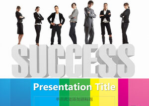 Modello PPT di successo aziendale gratuito