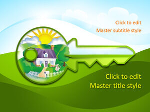 Ücretsiz Emlak PPT Şablonu