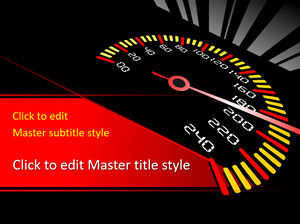 Modèle PPT de vitesse gratuit
