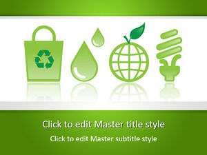 Ücretsiz Çevre Dostu PPT Şablonu