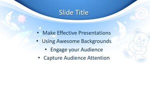 無料幼児PPTテンプレート