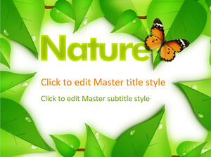 Plantilla de Naturaleza PPT Kostenlos